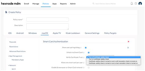 mac os x sierra unpair smart card|Configure Smart Card Logon for MacOS .